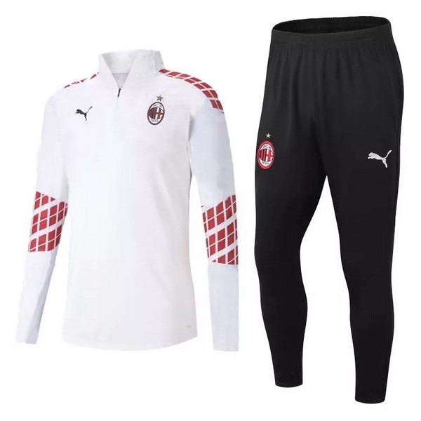 Chandal AC Milan 2020/21 Blanco Rojo Azul